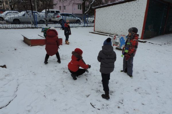 Прогулка зимой