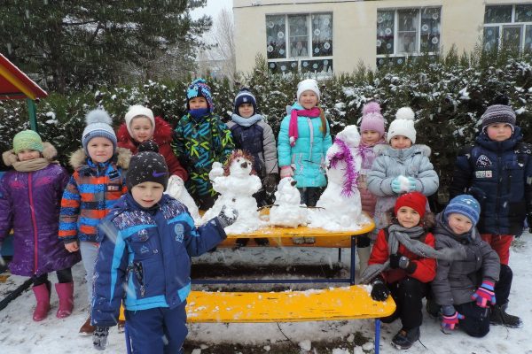 Прогулка зимой