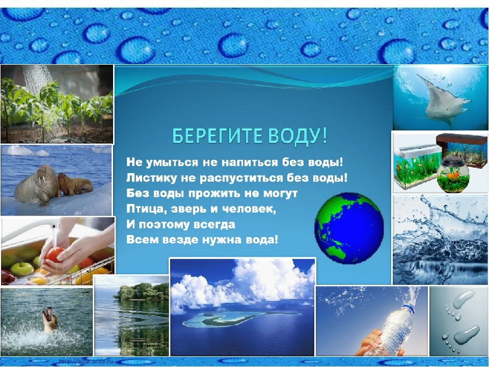 Конспект на тему «Всемирный день водных ресурсов»