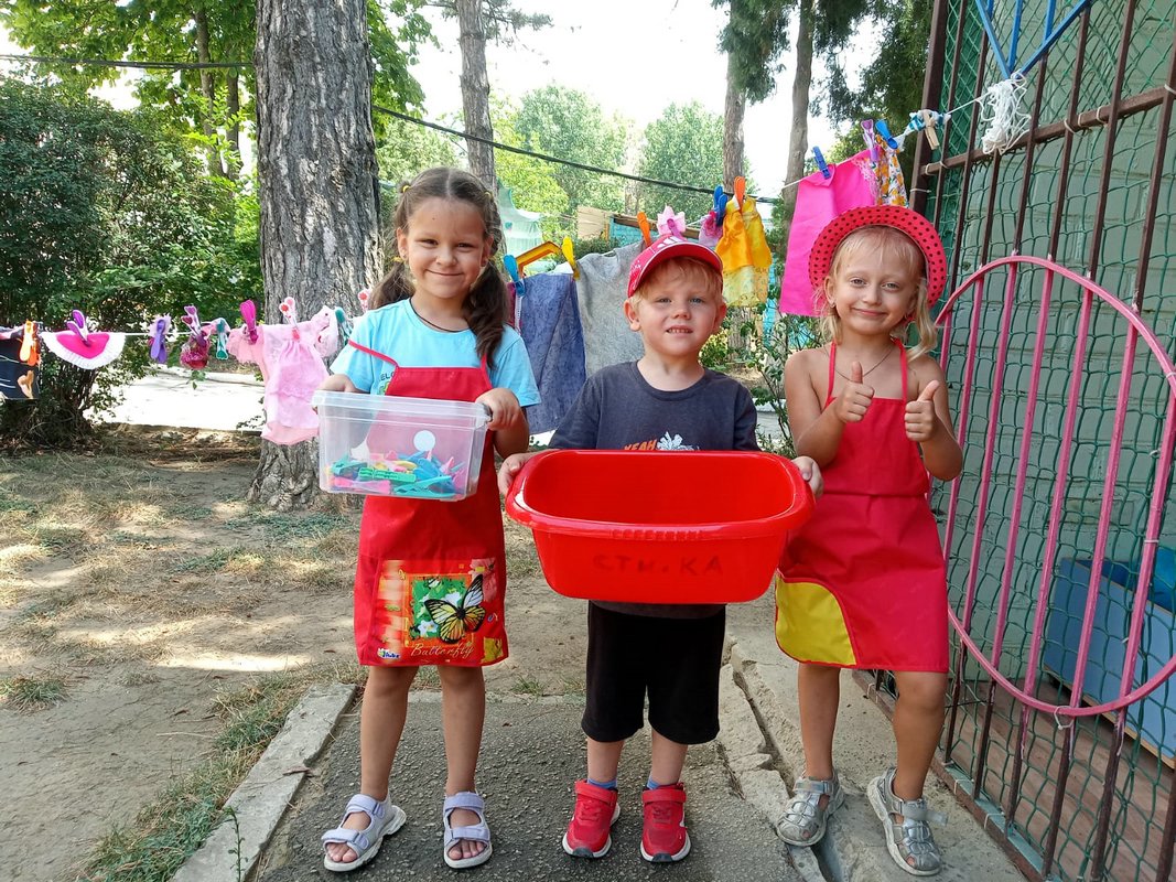 Хозяйственно-бытовой труд «Стирка белья»
